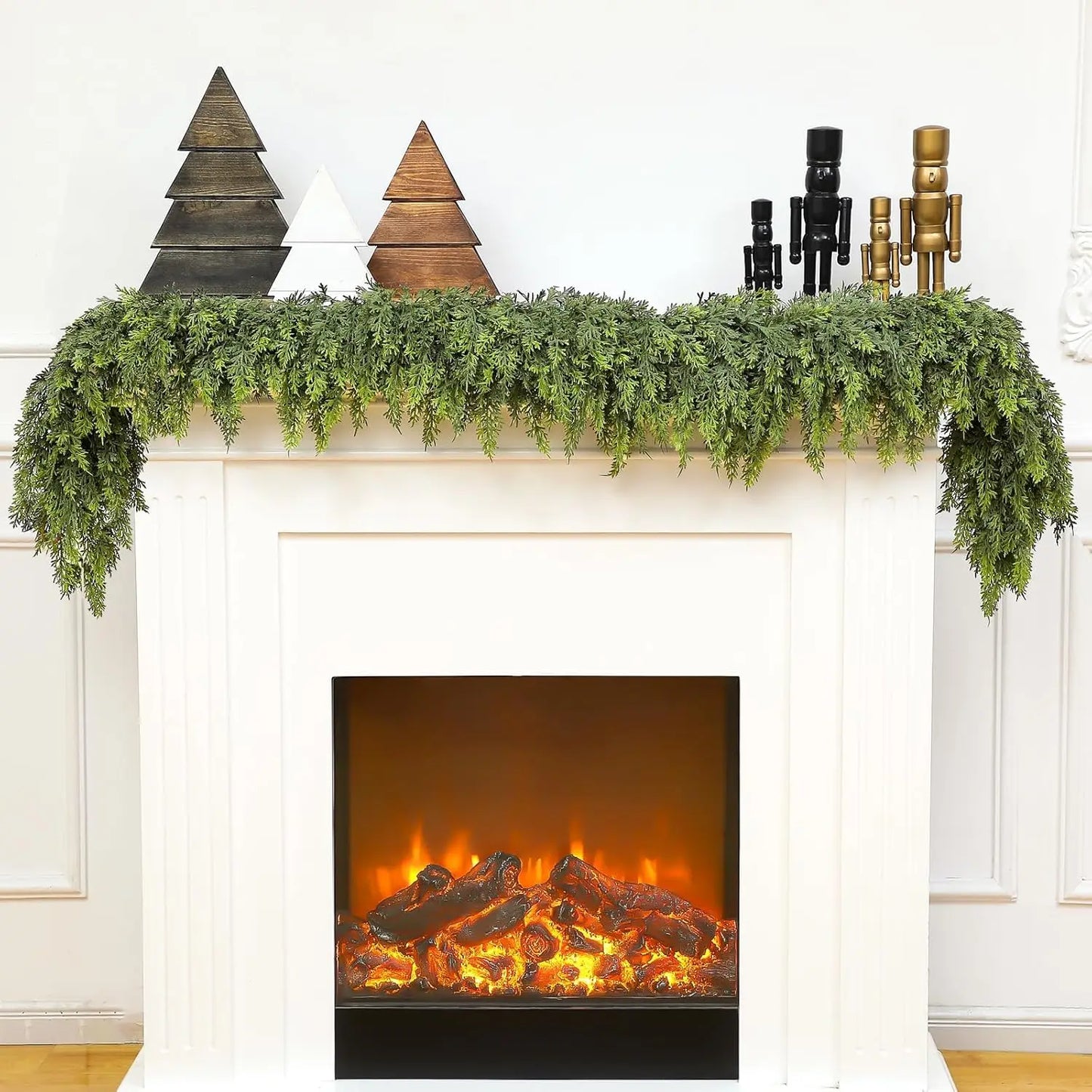 Premium 6 Feet Christmas Cedar Garland