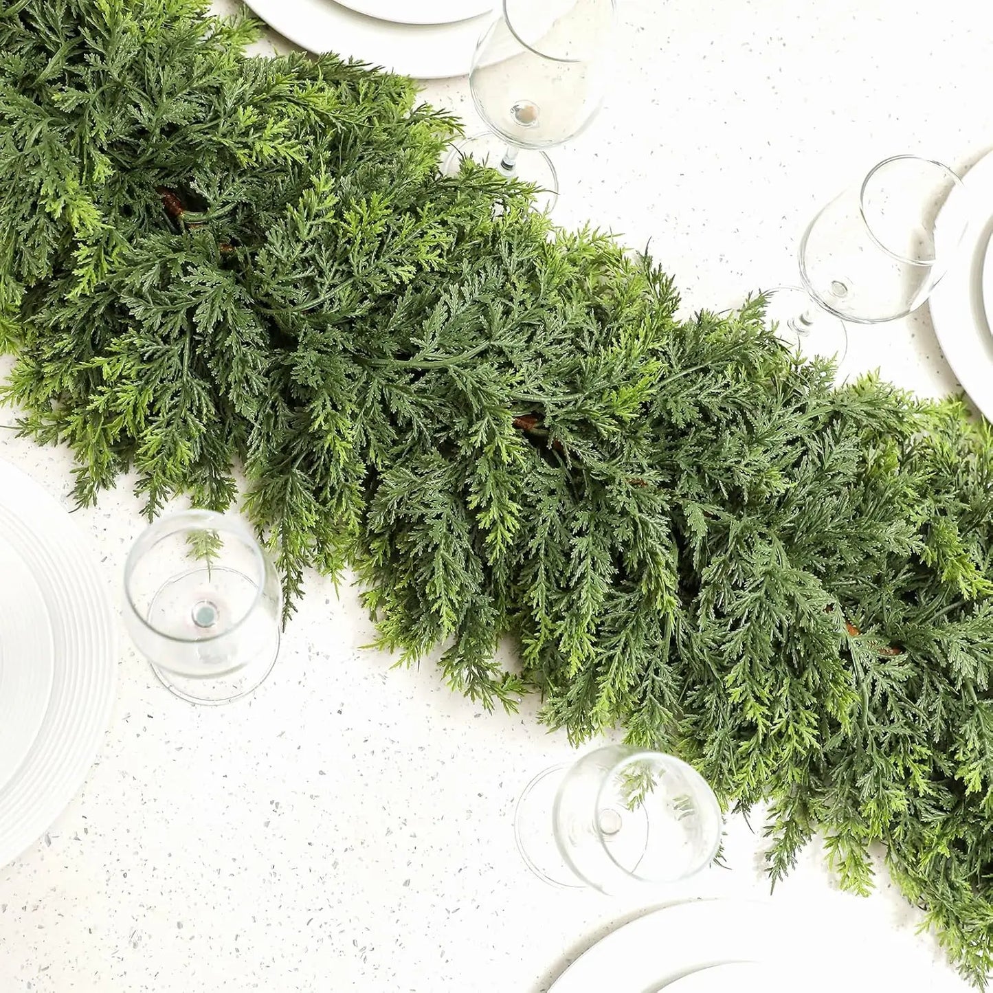Premium 6 Feet Christmas Cedar Garland