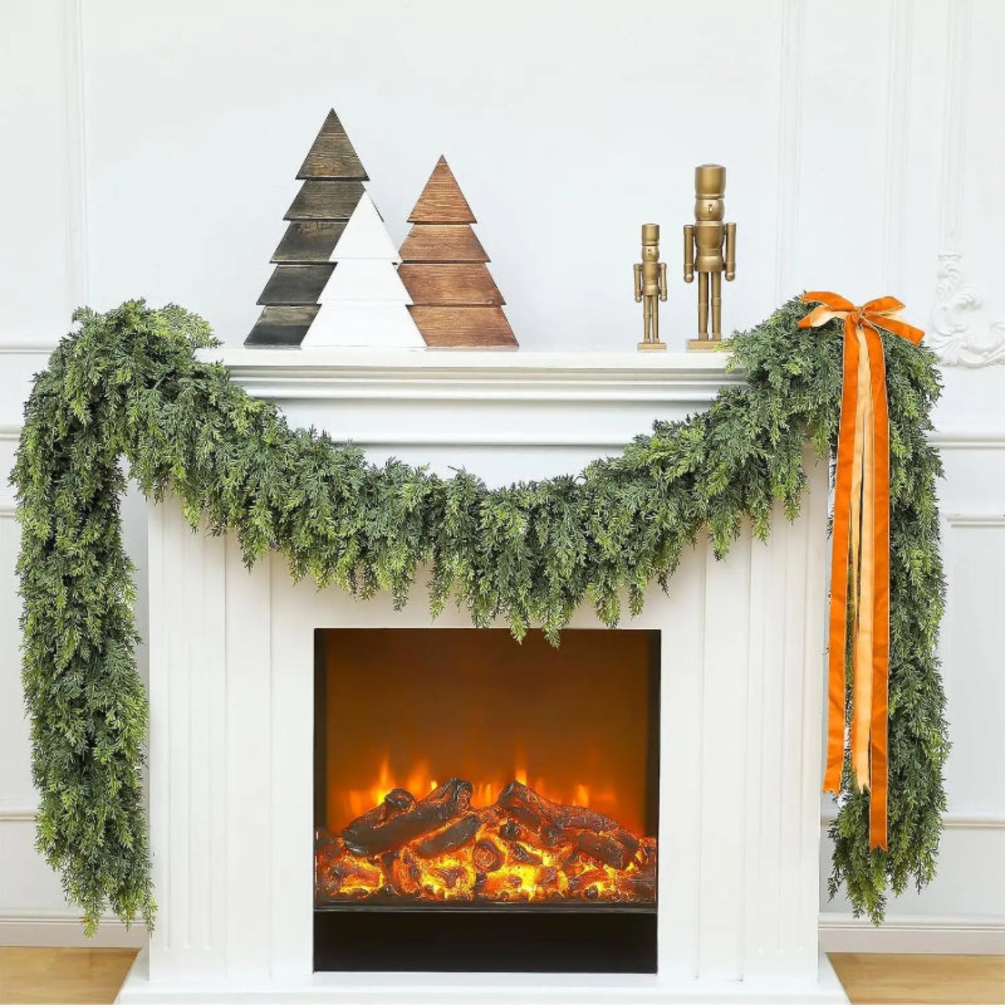 Premium 6 Feet Christmas Cedar Garland