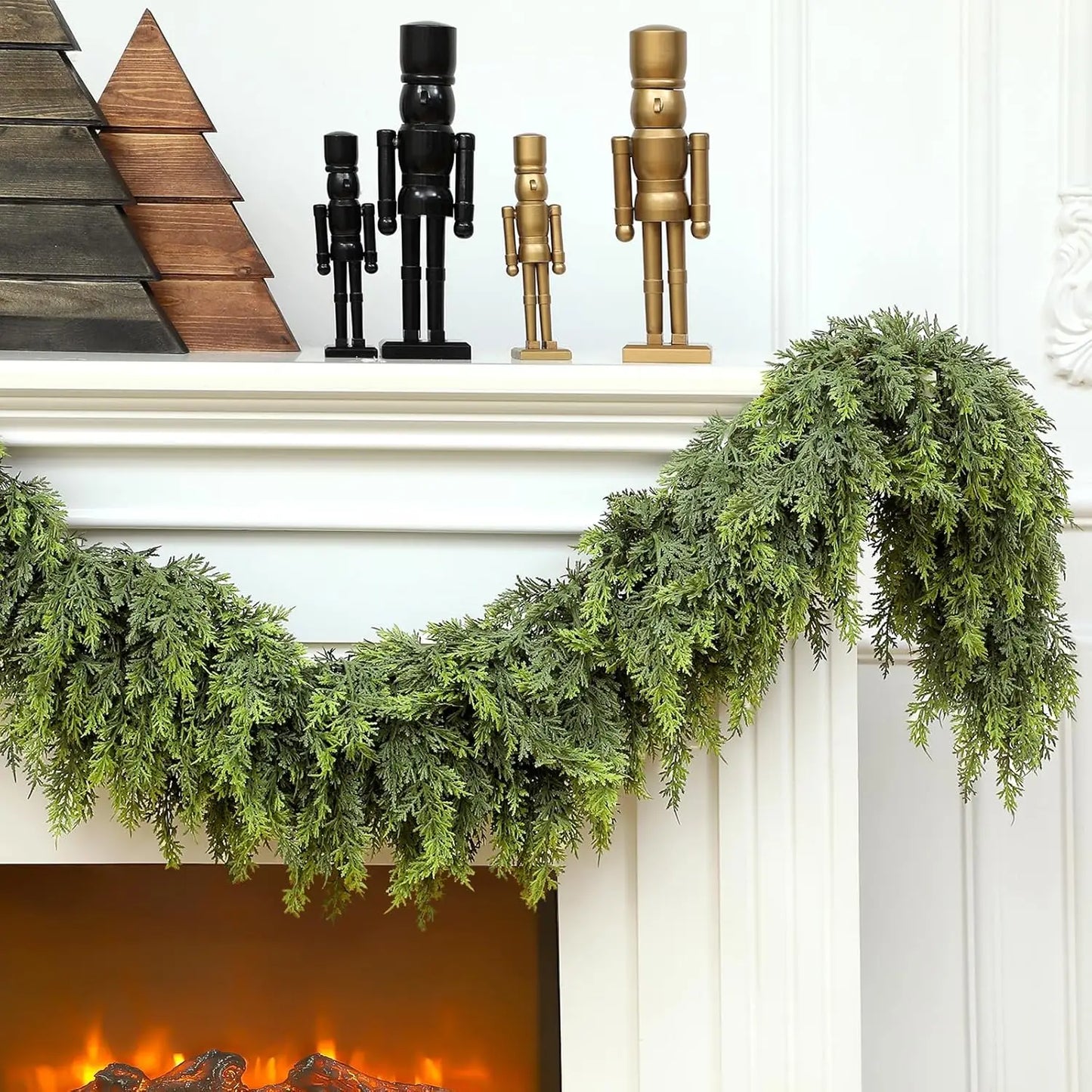 Premium 6 Feet Christmas Cedar Garland
