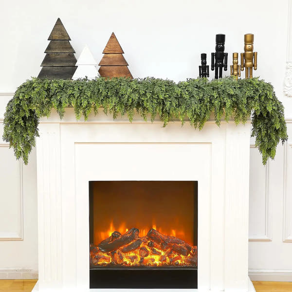 Premium 6 Feet Christmas Cedar Garland